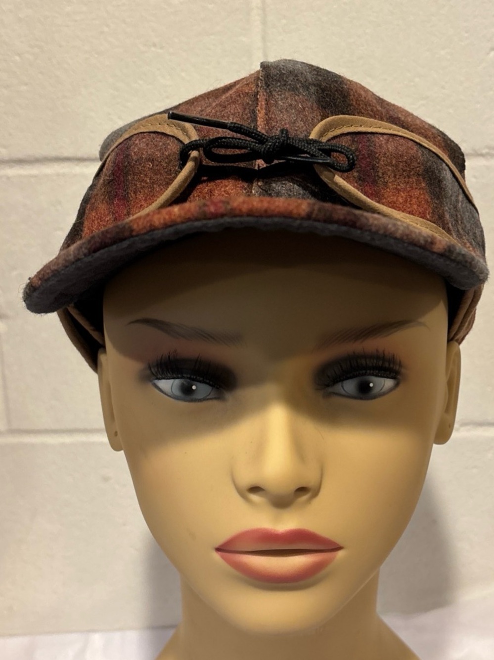 Stormy Kromer The Original Cap Patridge Plaid
Wool Ear Flaps Size 7 Unisex